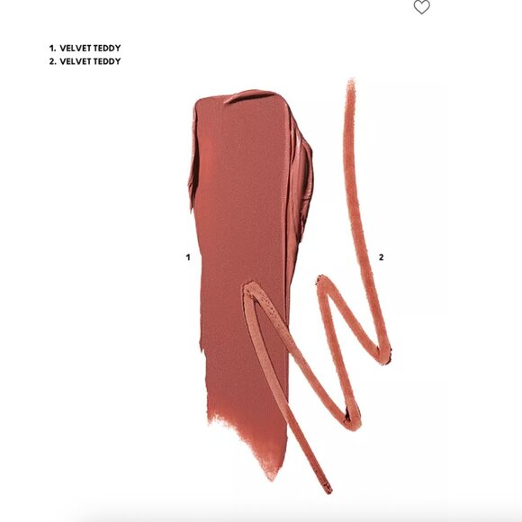 NIB MAC Topsy-Teddy Lip Kit- M.A.CXIMAL Matte Lipstick + Lip Pencil Velvet Teddy - Picture 2 of 3